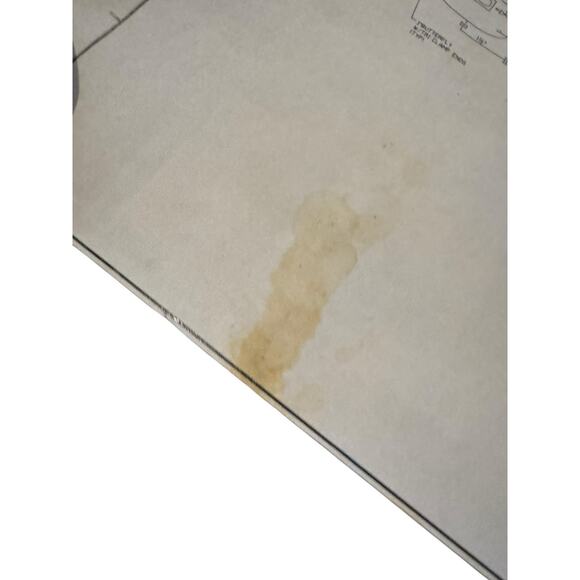 Sea World Orlando Brewery Anheuser Busch 1991 Engineering Blueprint Schematic - Picture 4 of 7